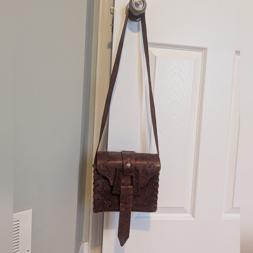 Beautiful Genuine Leather Medieval Vintage Purse